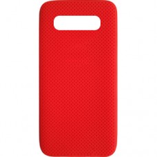 Capa para Samsung Galaxy S10 Plus - Emborrachada Padrão Vermelha